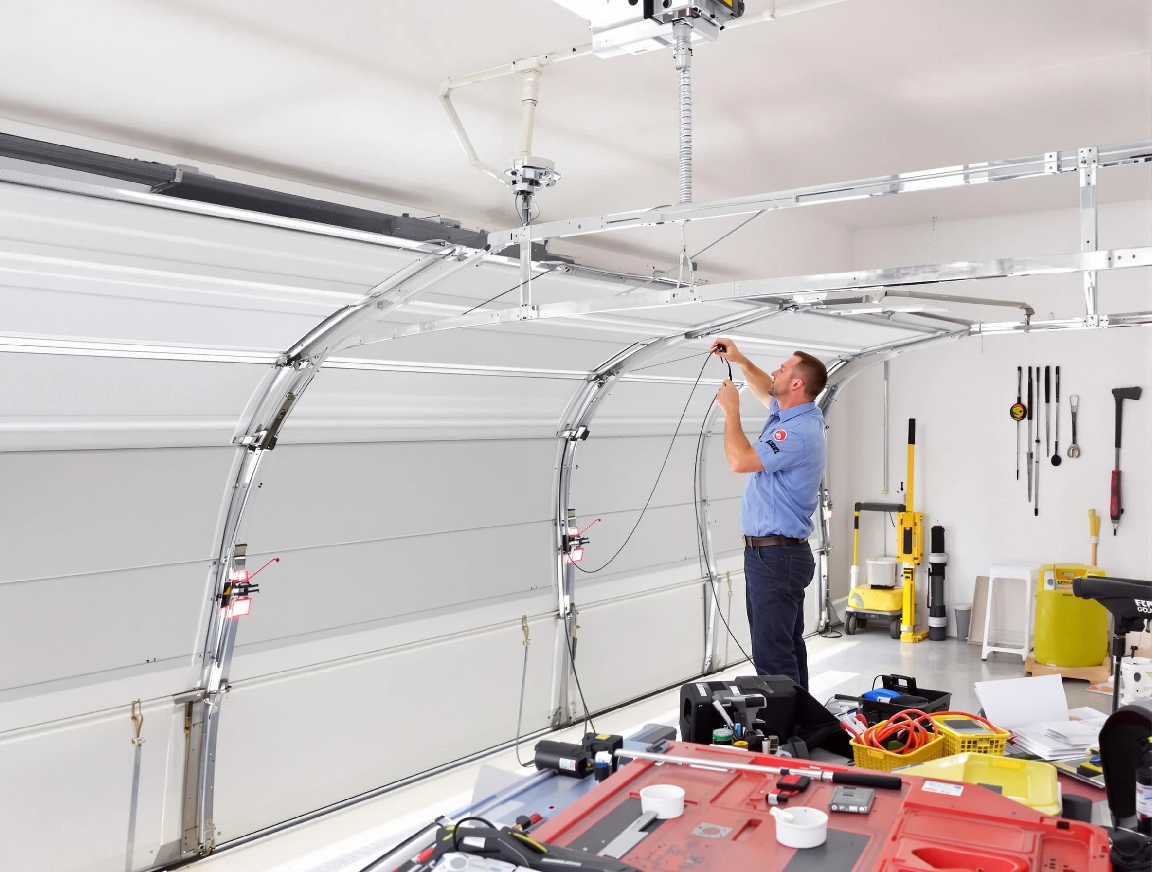 Garage door cable repair service by Todd Creek Garage Door Repair in Todd Creek