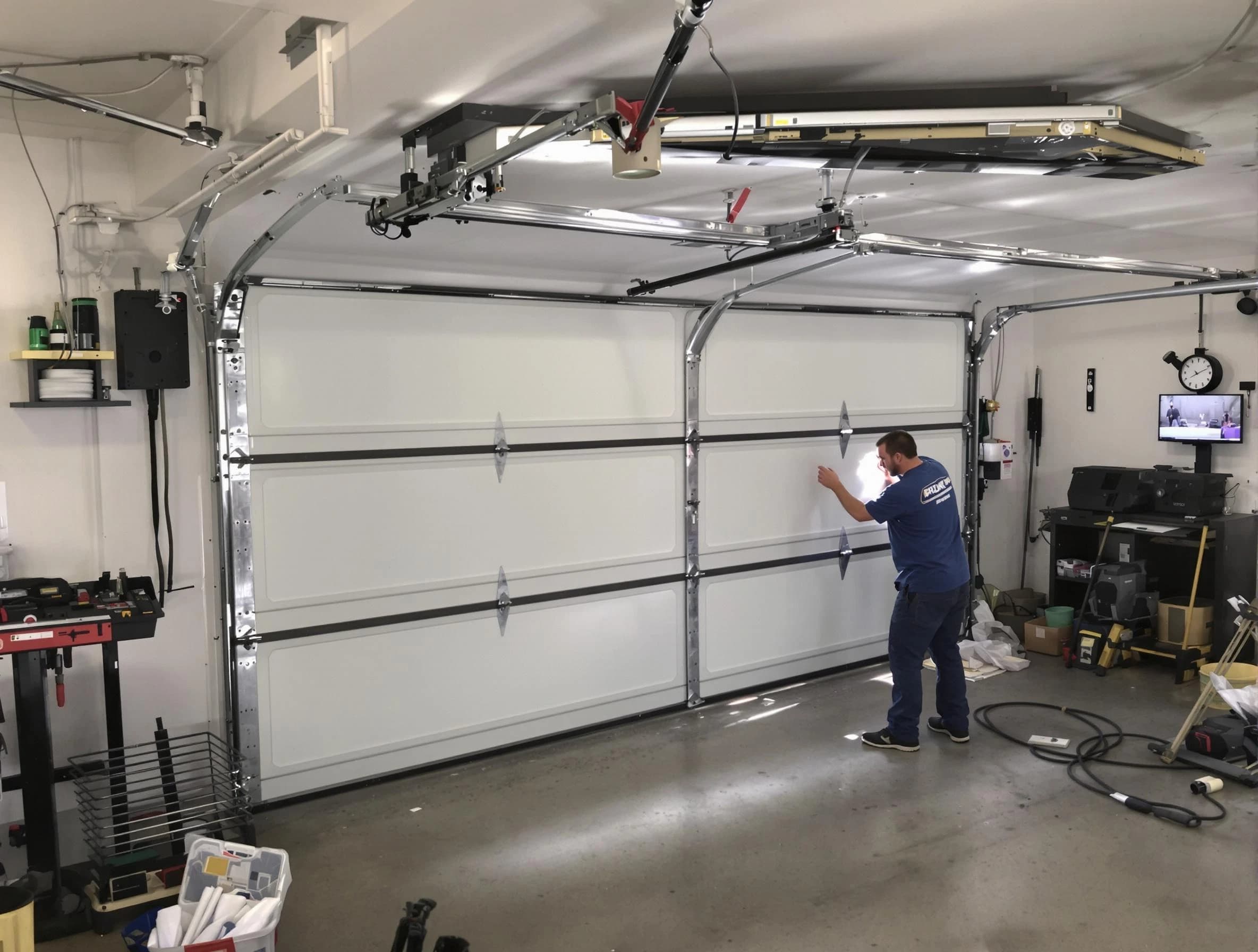 Professional garage door repair service by Todd Creek Garage Door Repair in Todd Creek