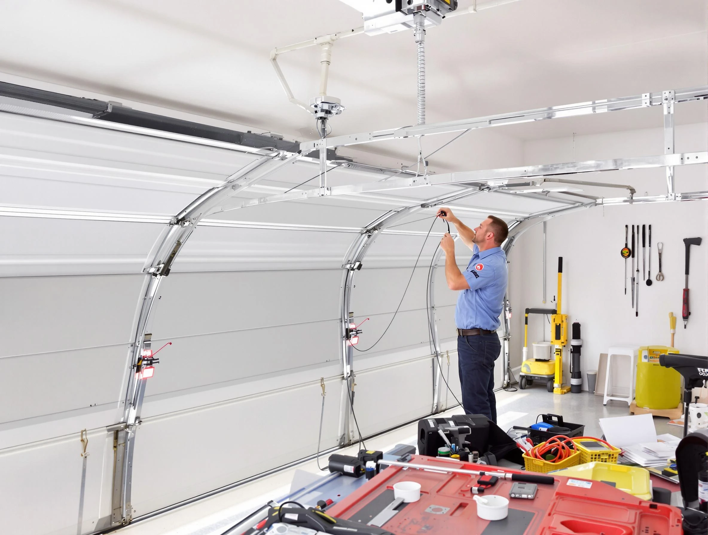 Garage door cable repair service by Todd Creek Garage Door Repair in Todd Creek